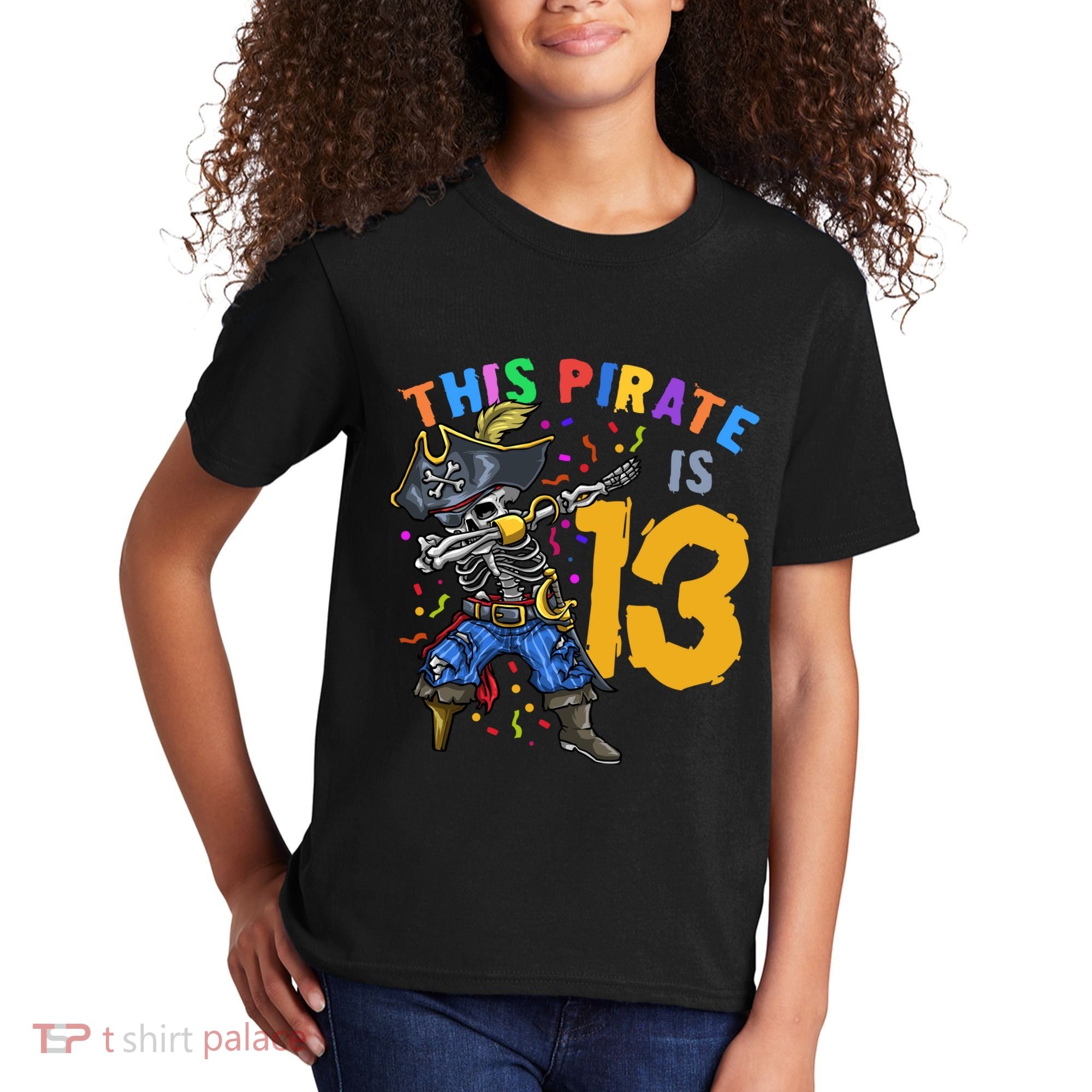 Pirate 13th Birthday Kids T-Shirt