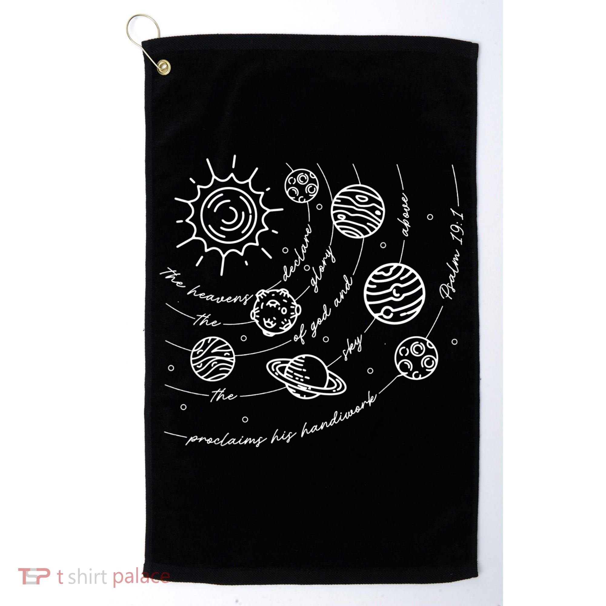 Psalm 191 Classical Conversations Cycle 2 Space, Christian Golf Towel