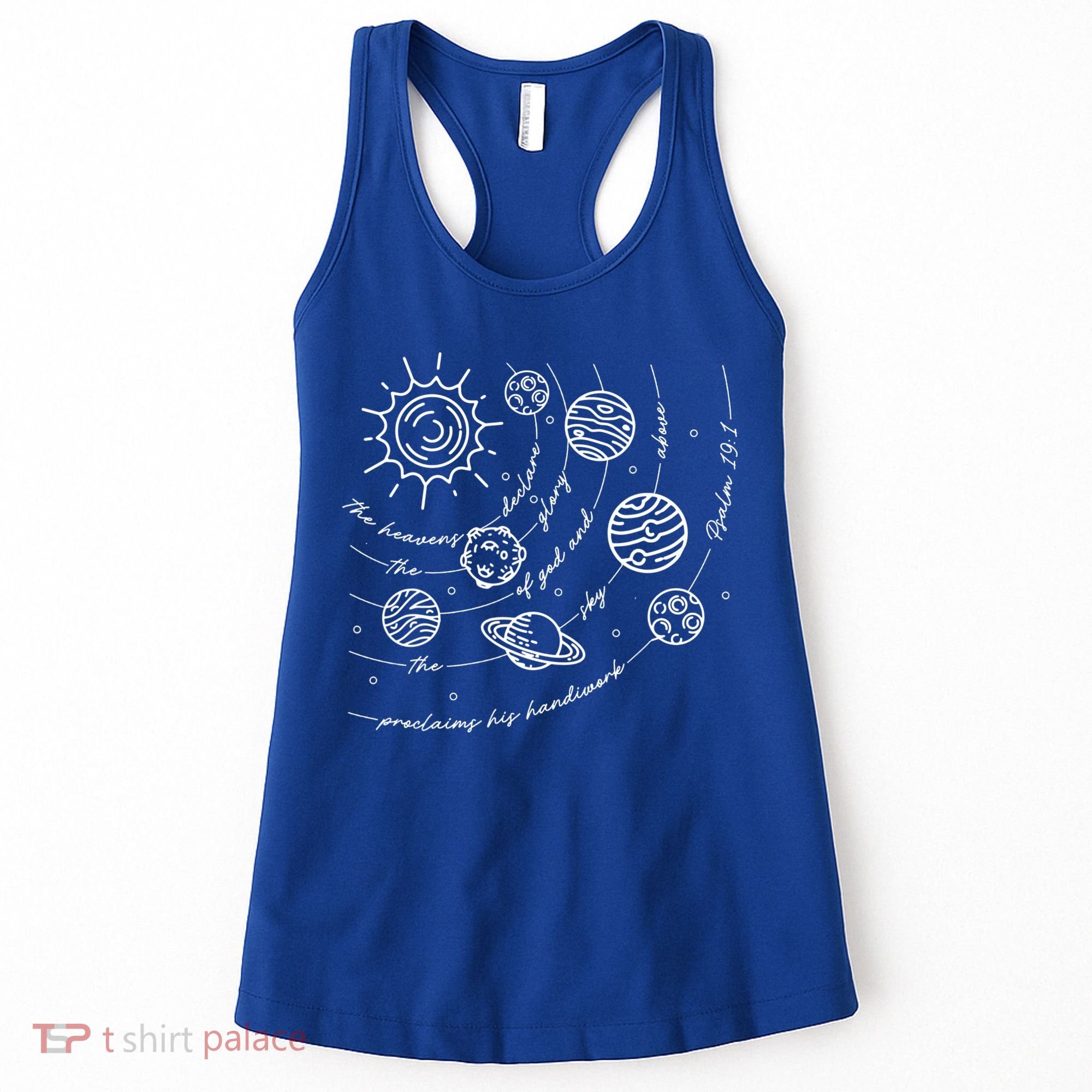 Psalm 191 Classical Conversations Cycle 2 Space, Christian Women's Tank Top