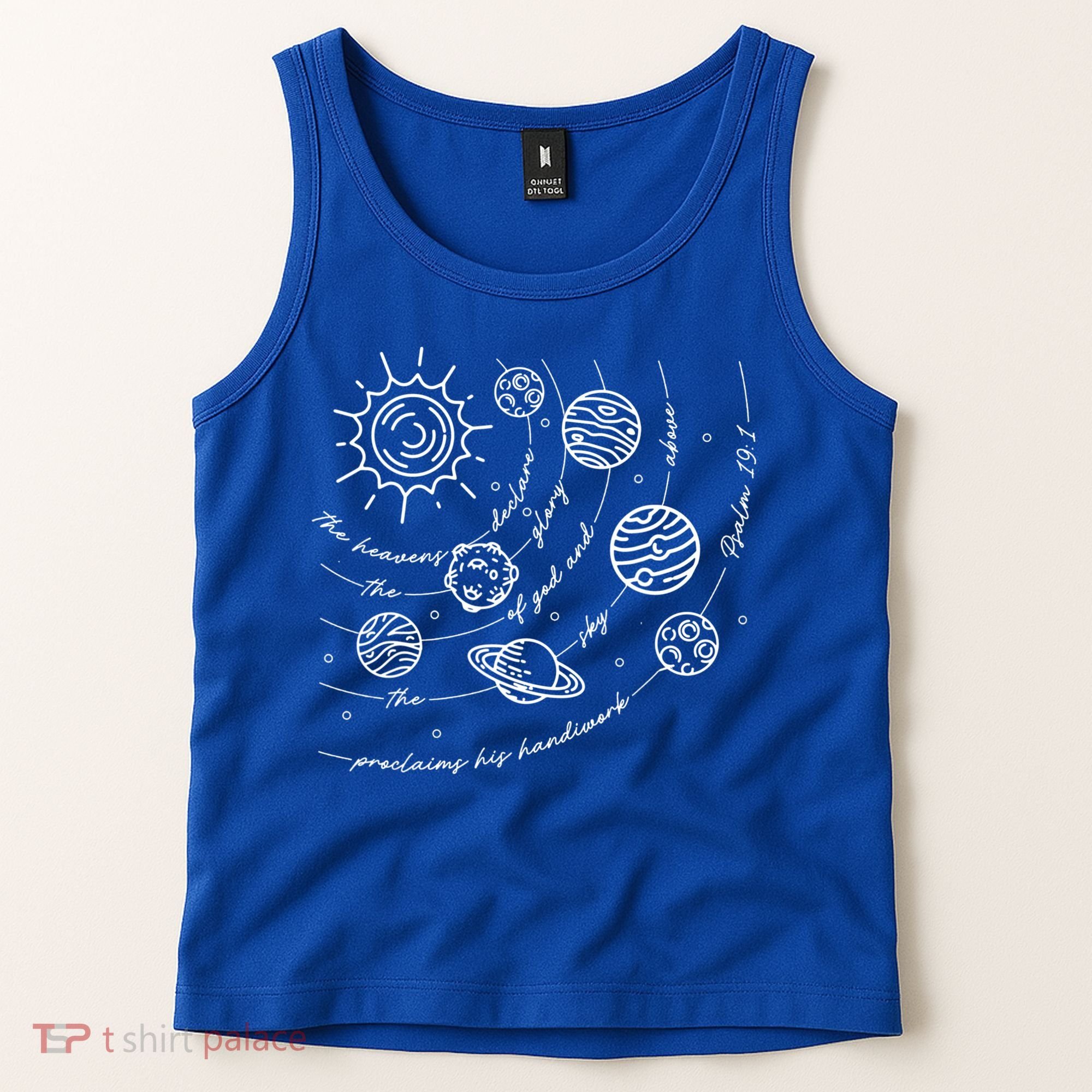 Psalm 191 Classical Conversations Cycle 2 Space, Christian Tank Top