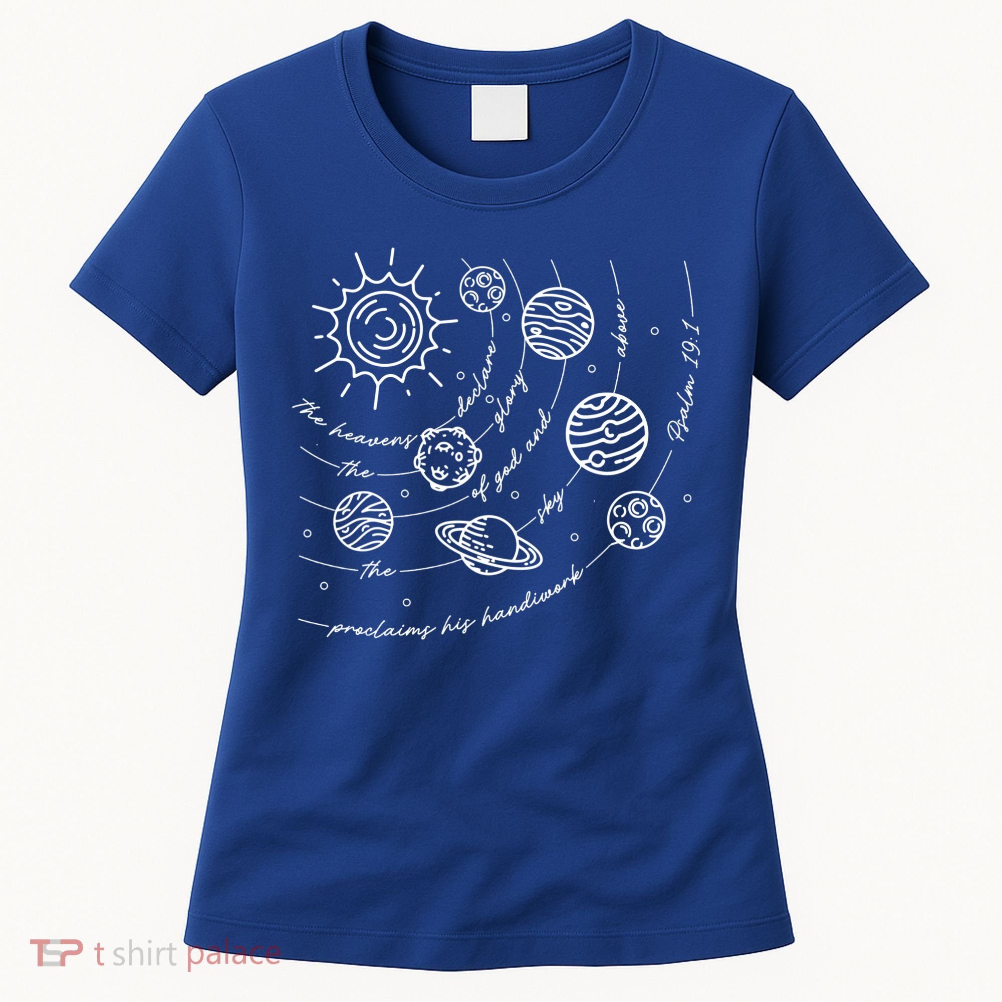 Psalm 191 Classical Conversations Cycle 2 Space, Christian Women's T-Shirt