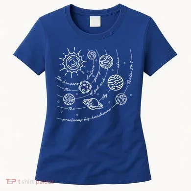Psalm 191 Classical Conversations Cycle 2 Space, Christian Women's T-Shirt
