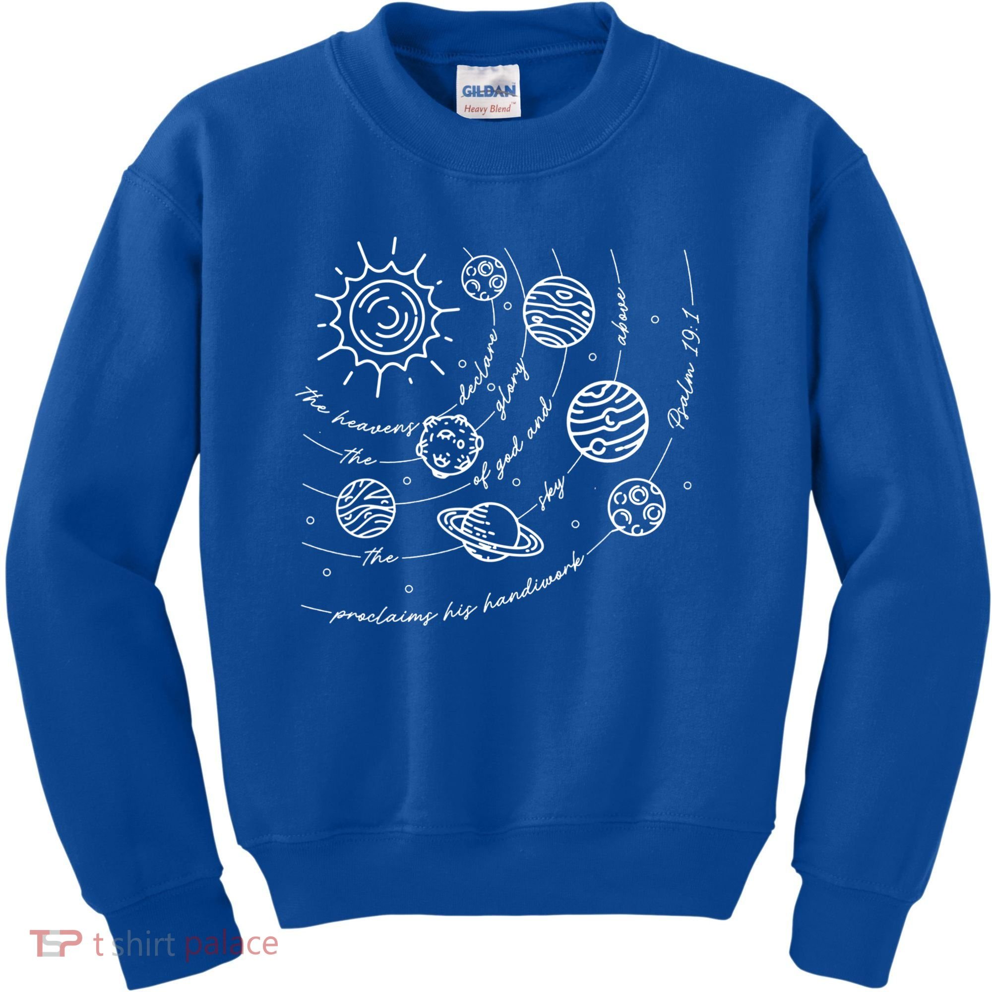 Psalm 191 Classical Conversations Cycle 2 Space, Christian Kids Sweatshirt