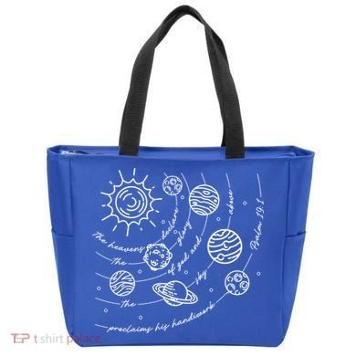 Psalm 191 Classical Conversations Cycle 2 Space, Christian Tote Bag