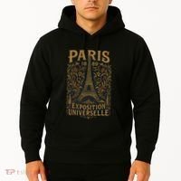Paris 1889 Eiffel Tower World’s Fair Hoodie thumb 2