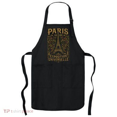 Paris 1889 Eiffel Tower World’s Fair Apron