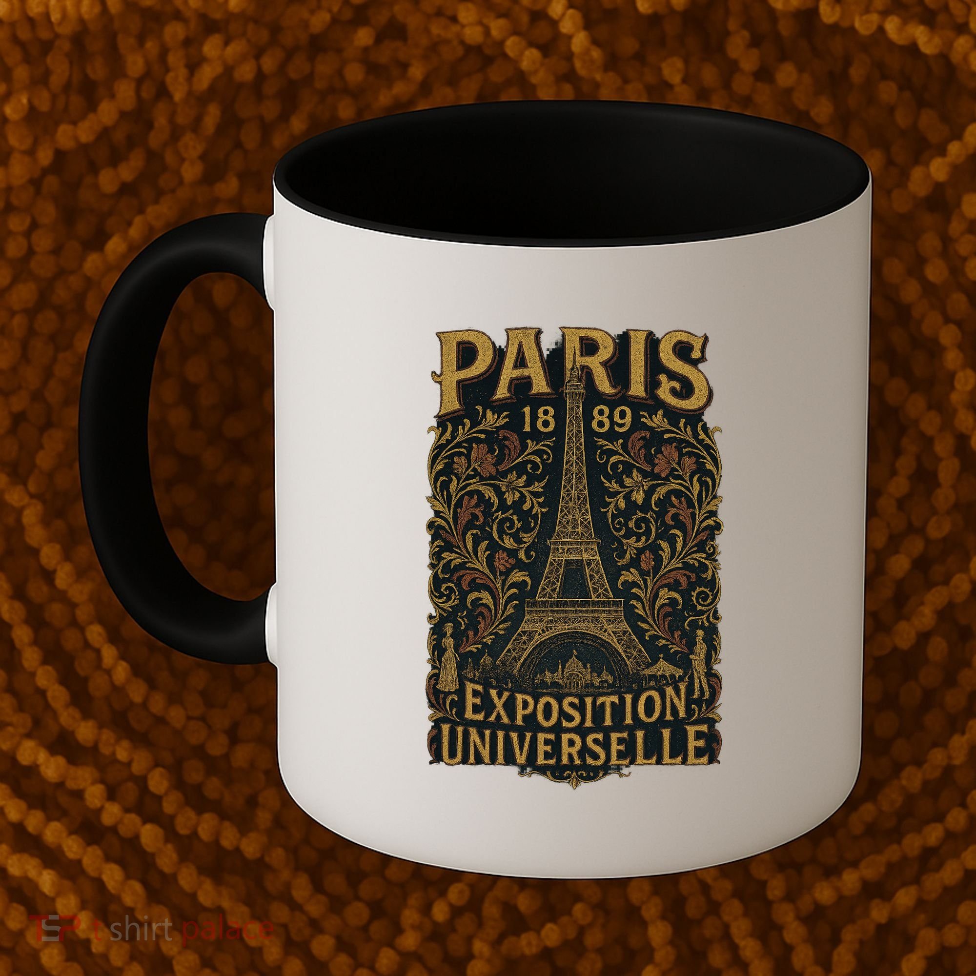 Paris 1889 Eiffel Tower World’s Fair Coffee Mug