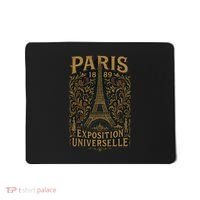Paris 1889 Eiffel Tower World’s Fair Mousepad thumb 0