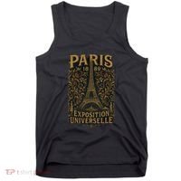 Paris 1889 Eiffel Tower World’s Fair Tank Top thumb 0