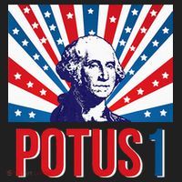 Potus 1 George Washington Retro Women's Sweatshirt thumb 2