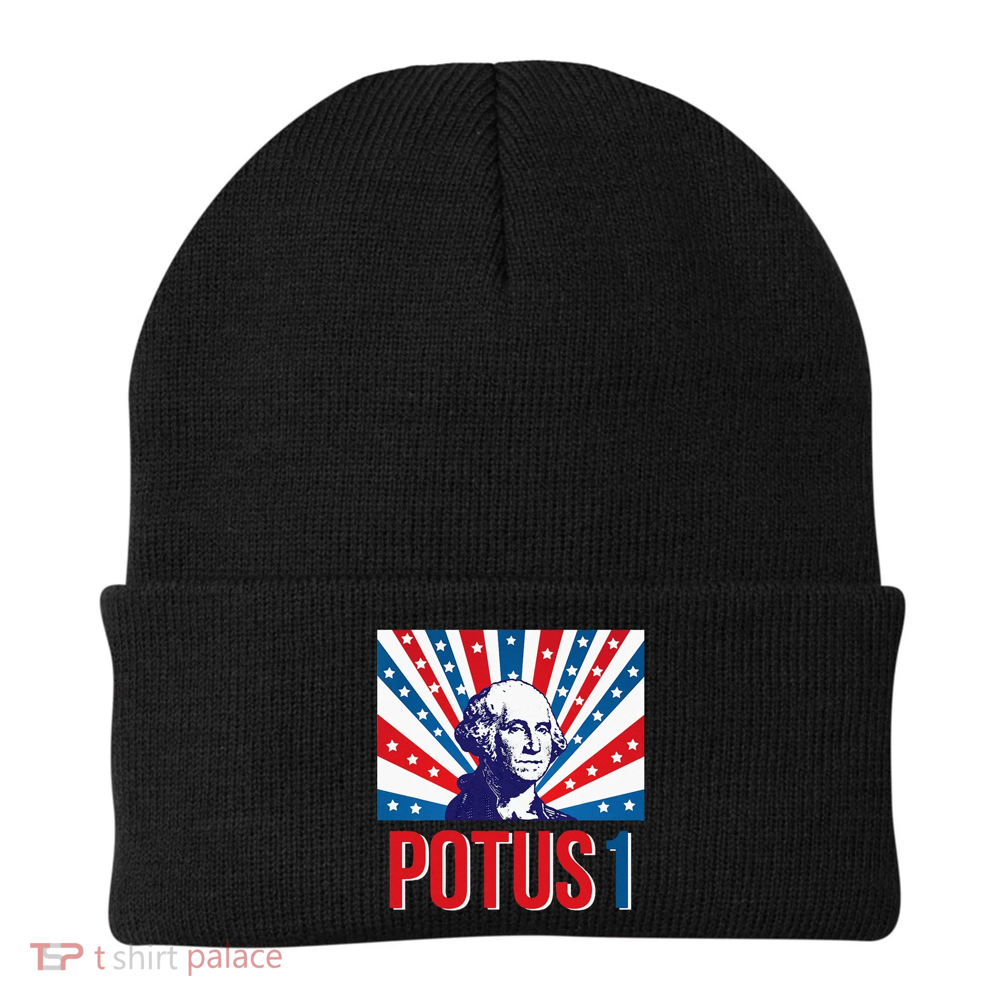 Potus 1 George Washington Retro Beanie