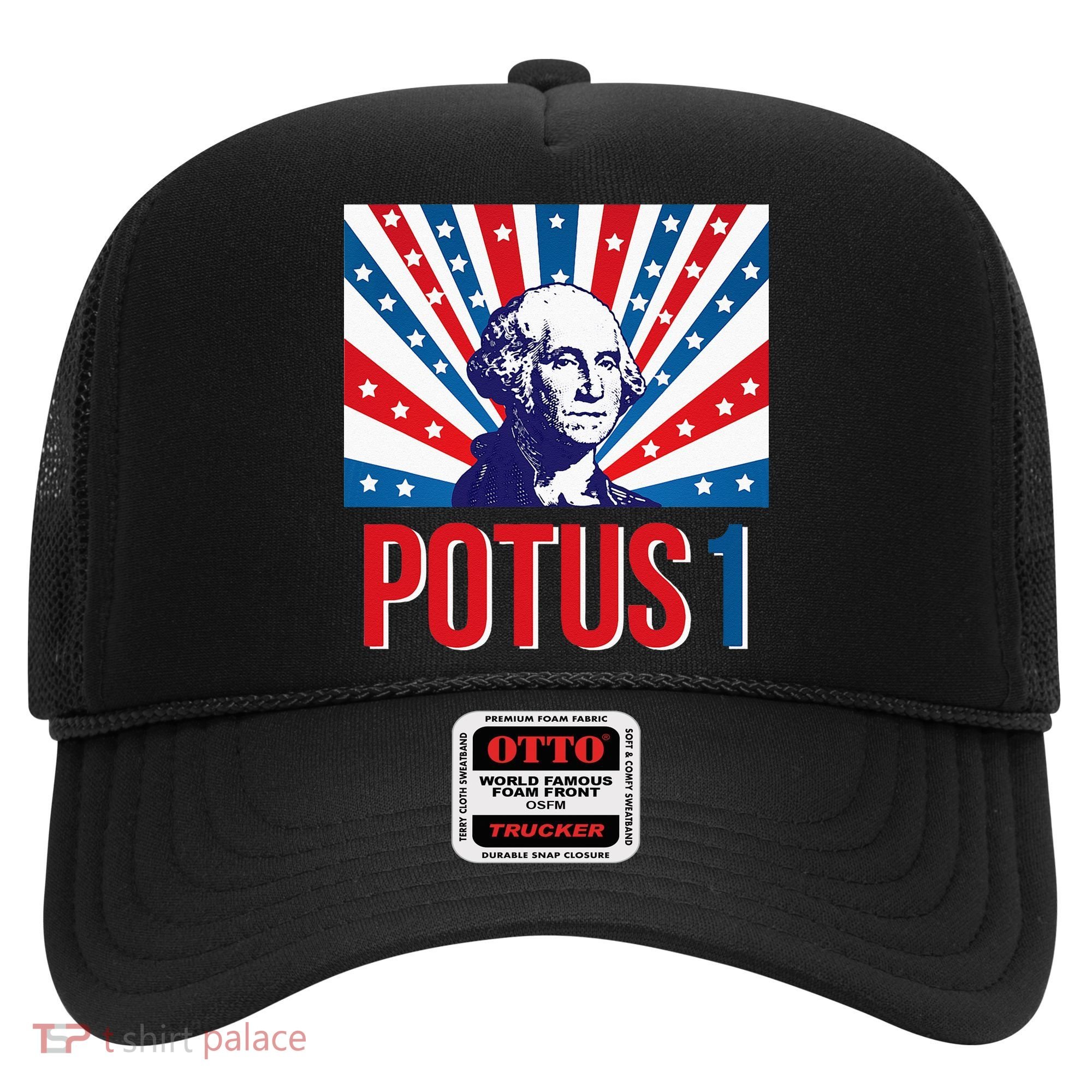 Potus 1 George Washington Retro Hat