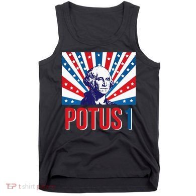Potus 1 George Washington Retro Tank Top