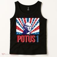 Potus 1 George Washington Retro Tank Top thumb 2