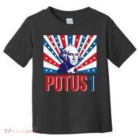Potus 1 George Washington Retro Toddler T-Shirt thumb 0
