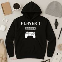 Player 1 Player 2 ready player 3 loading... pregnancy ps Hoodie thumb 3