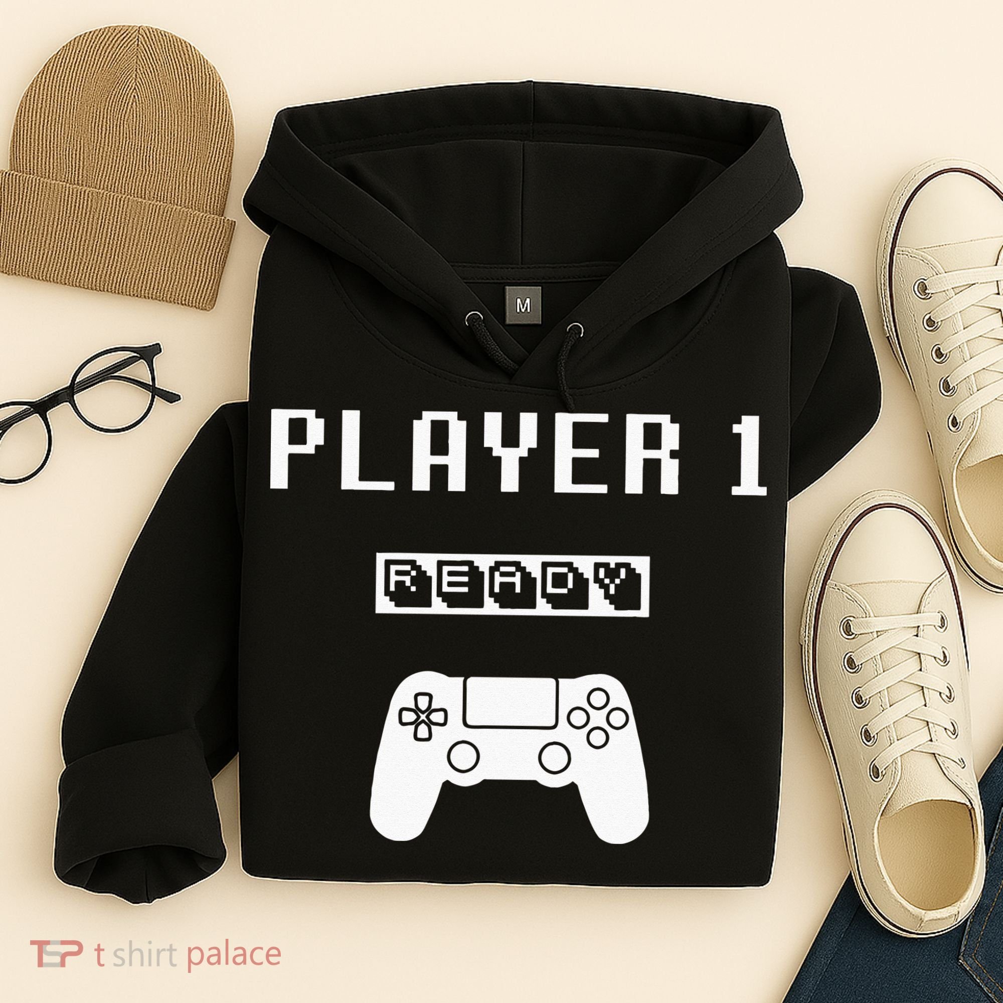 Player 1 Player 2 ready player 3 loading... pregnancy ps Hoodie