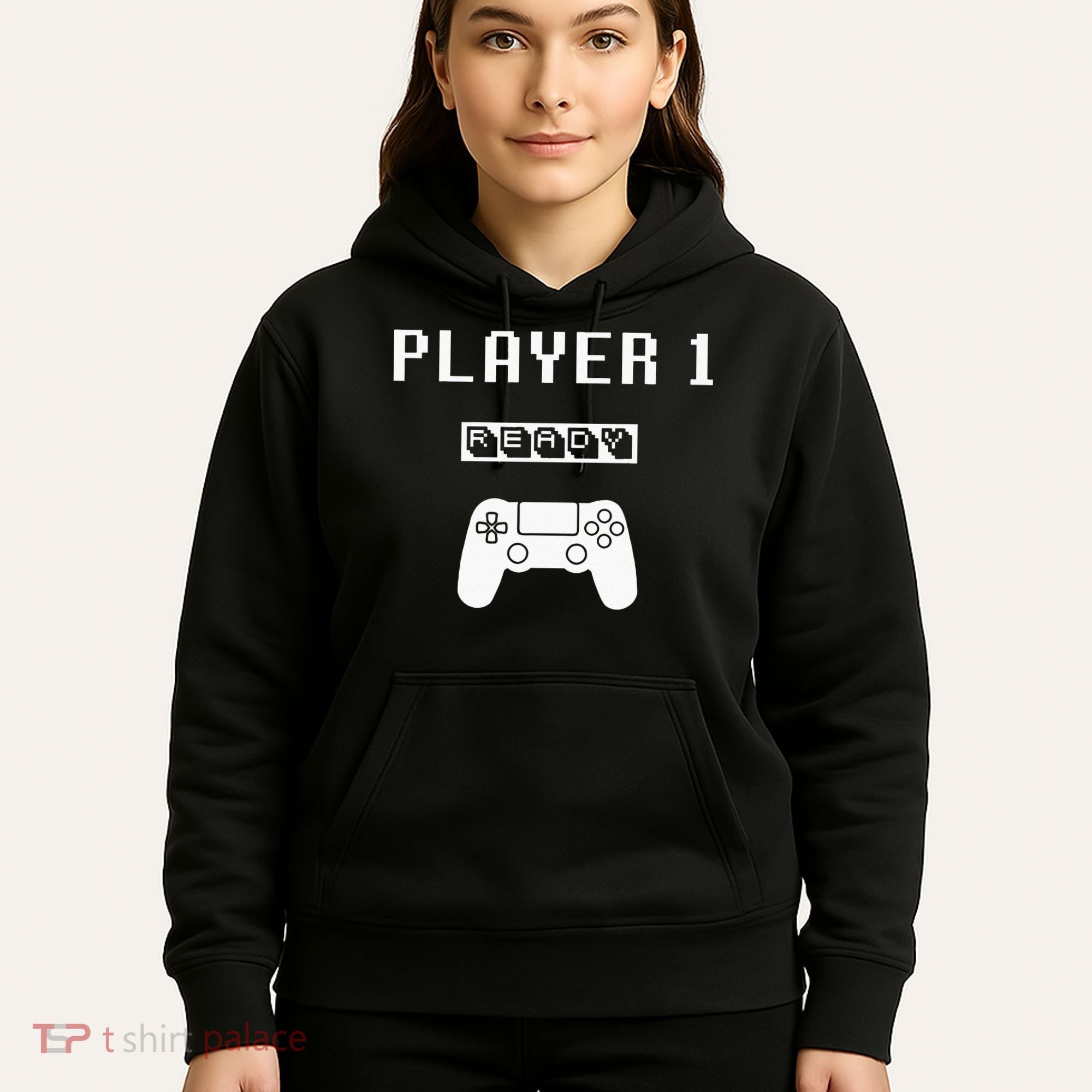Player 1 Player 2 ready player 3 loading... pregnancy ps Hoodie
