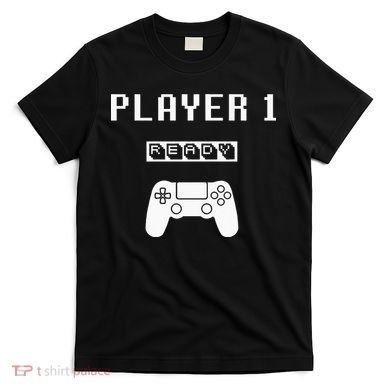 Player 1 Player 2 ready player 3 loading... pregnancy ps T-Shirt