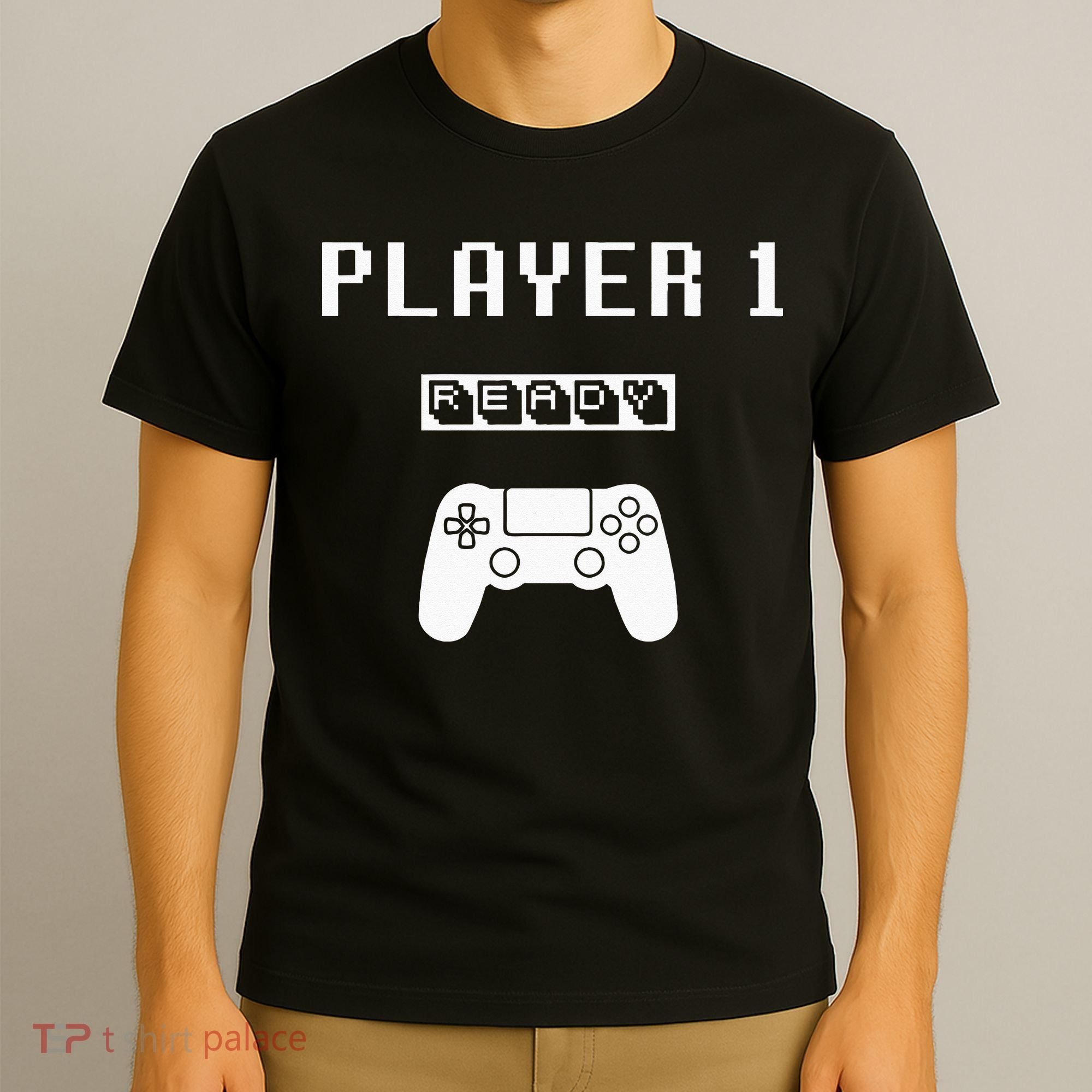 Player 1 Player 2 ready player 3 loading... pregnancy ps T-Shirt