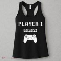 Player 1 Player 2 ready player 3 loading... pregnancy ps Women's Tank Top thumb 3