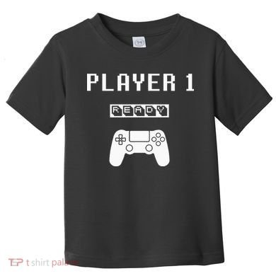 Player 1 Player 2 ready player 3 loading... pregnancy ps Toddler T-Shirt