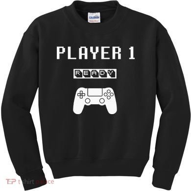 Player 1 Player 2 ready player 3 loading... pregnancy ps Kids Sweatshirt