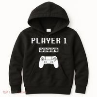 Player 1 Player 2 ready player 3 loading... pregnancy ps Kids Hoodie thumb 0