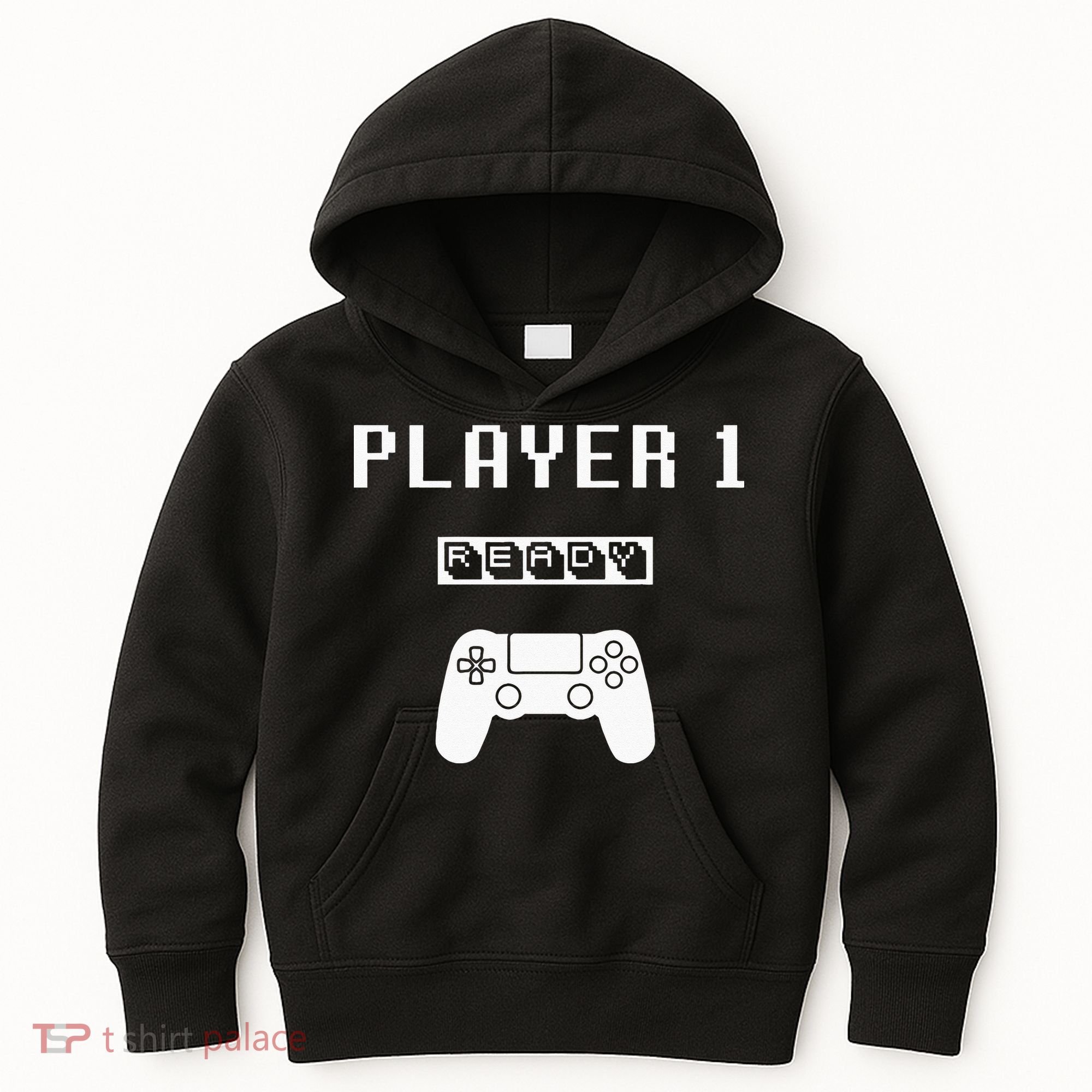 Player 1 Player 2 ready player 3 loading... pregnancy ps Kids Hoodie