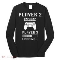 Player 1 Player 2 ready player 3 loading... pregnancy ps Long Sleeve Shirt thumb 0
