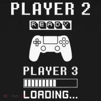 Player 1 Player 2 ready player 3 loading... pregnancy ps Women's Tank Top thumb 5