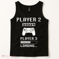 Player 1 Player 2 ready player 3 loading... pregnancy ps Tank Top thumb 2