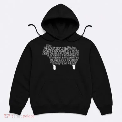 Psalm 23 Bible Scripture Lamb Hoodie