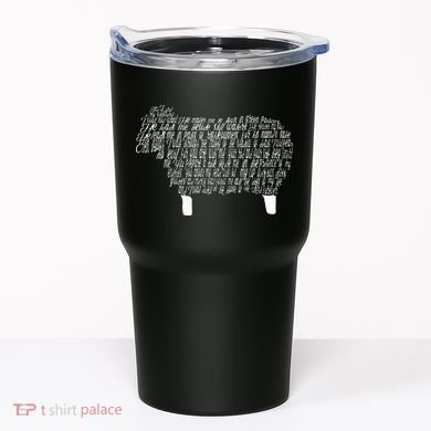 Psalm 23 Bible Scripture Lamb Tumbler
