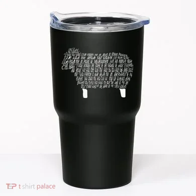 Psalm 23 Bible Scripture Lamb Tumbler