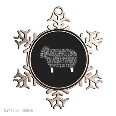 Psalm 23 Bible Scripture Lamb Ornament