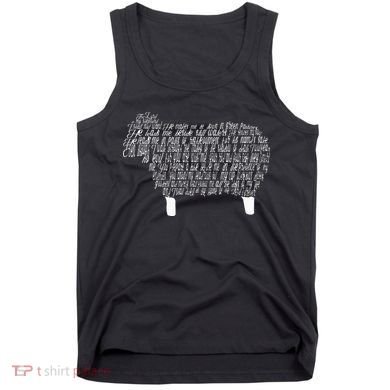Psalm 23 Bible Scripture Lamb Tank Top