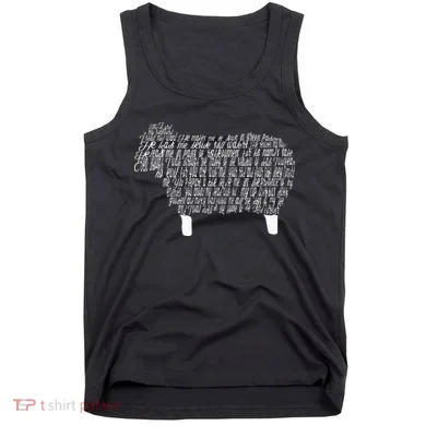 Psalm 23 Bible Scripture Lamb Tank Top