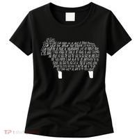 Psalm 23 Bible Scripture Lamb Women's T-Shirt thumb 0