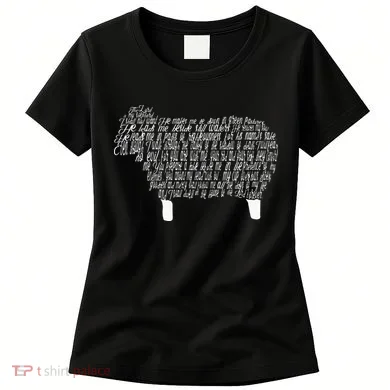 Psalm 23 Bible Scripture Lamb Women's T-Shirt