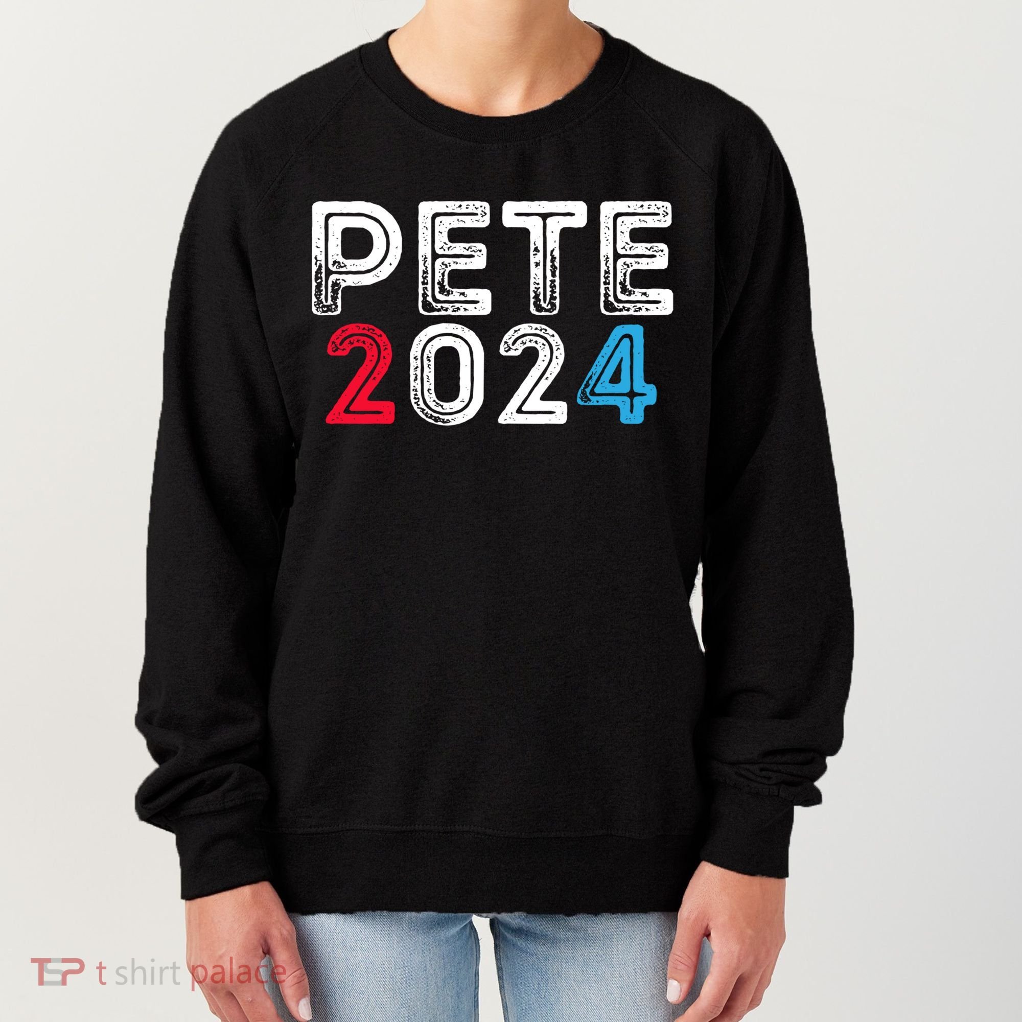 Pete 2024 Gift Pete For President Buttigieg Vote Gift Women's Sweatshirt
