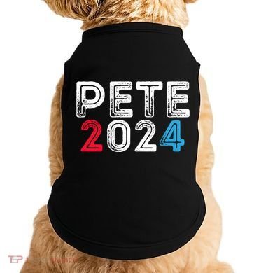Pete 2024 Gift Pete For President Buttigieg Vote Gift Doggie Tank