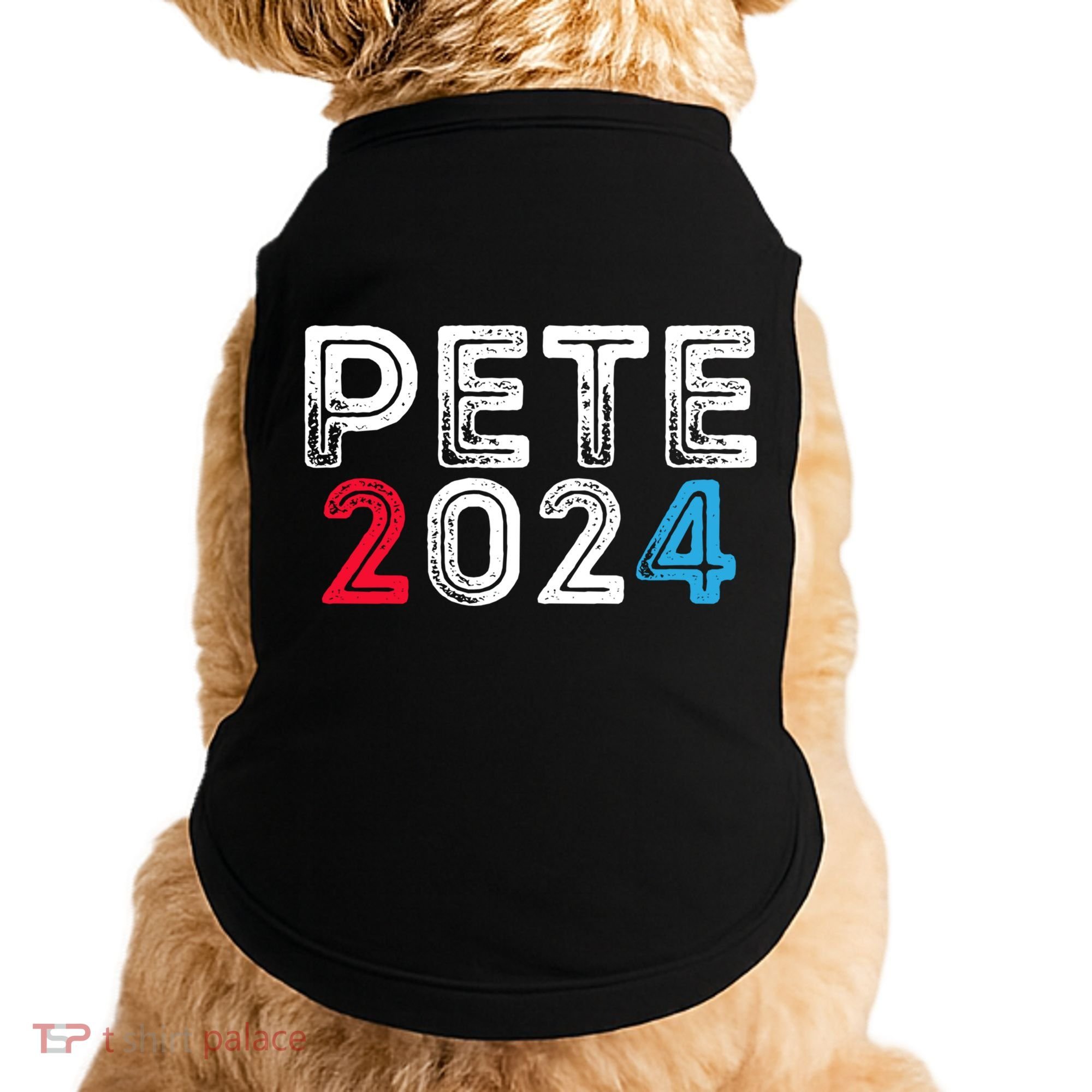 Pete 2024 Gift Pete For President Buttigieg Vote Gift Doggie Tank