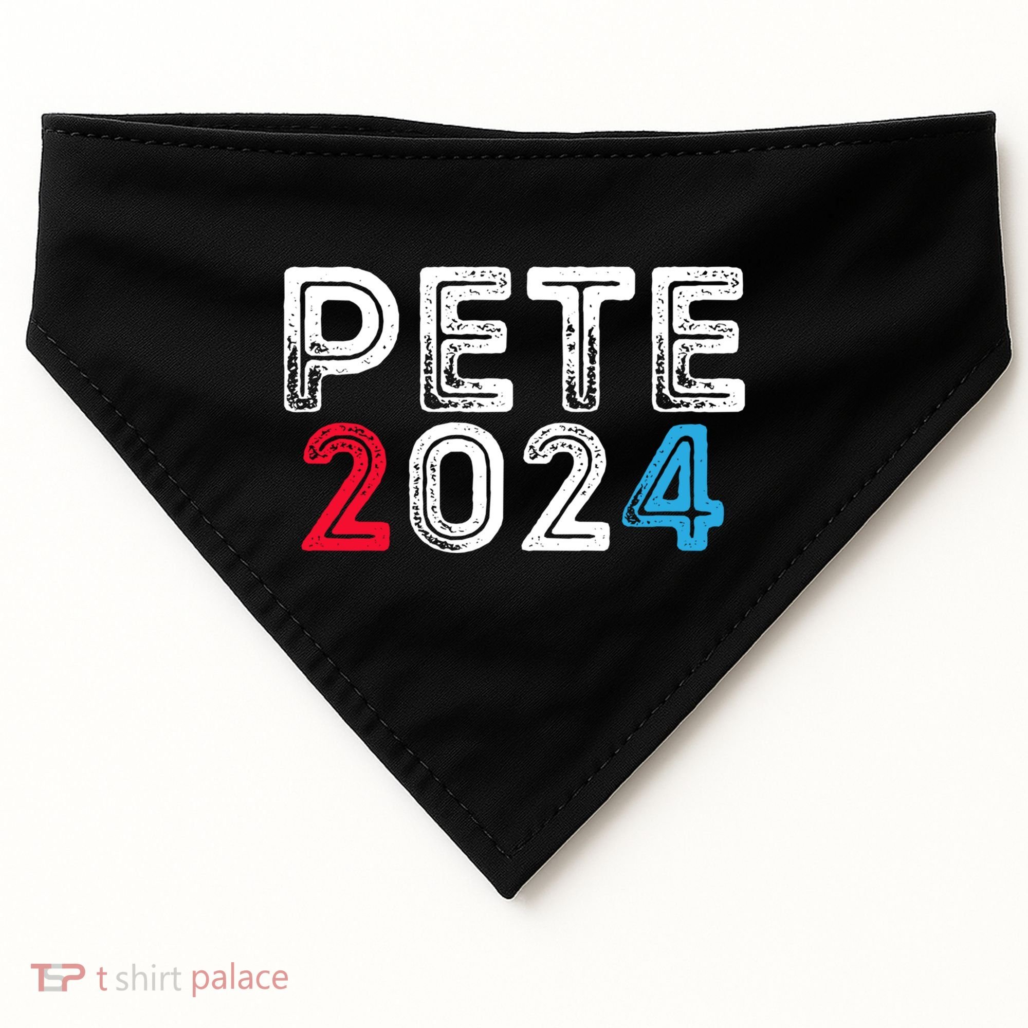 Pete 2024 Gift Pete For President Buttigieg Vote Gift USA-Made Doggie Bandana