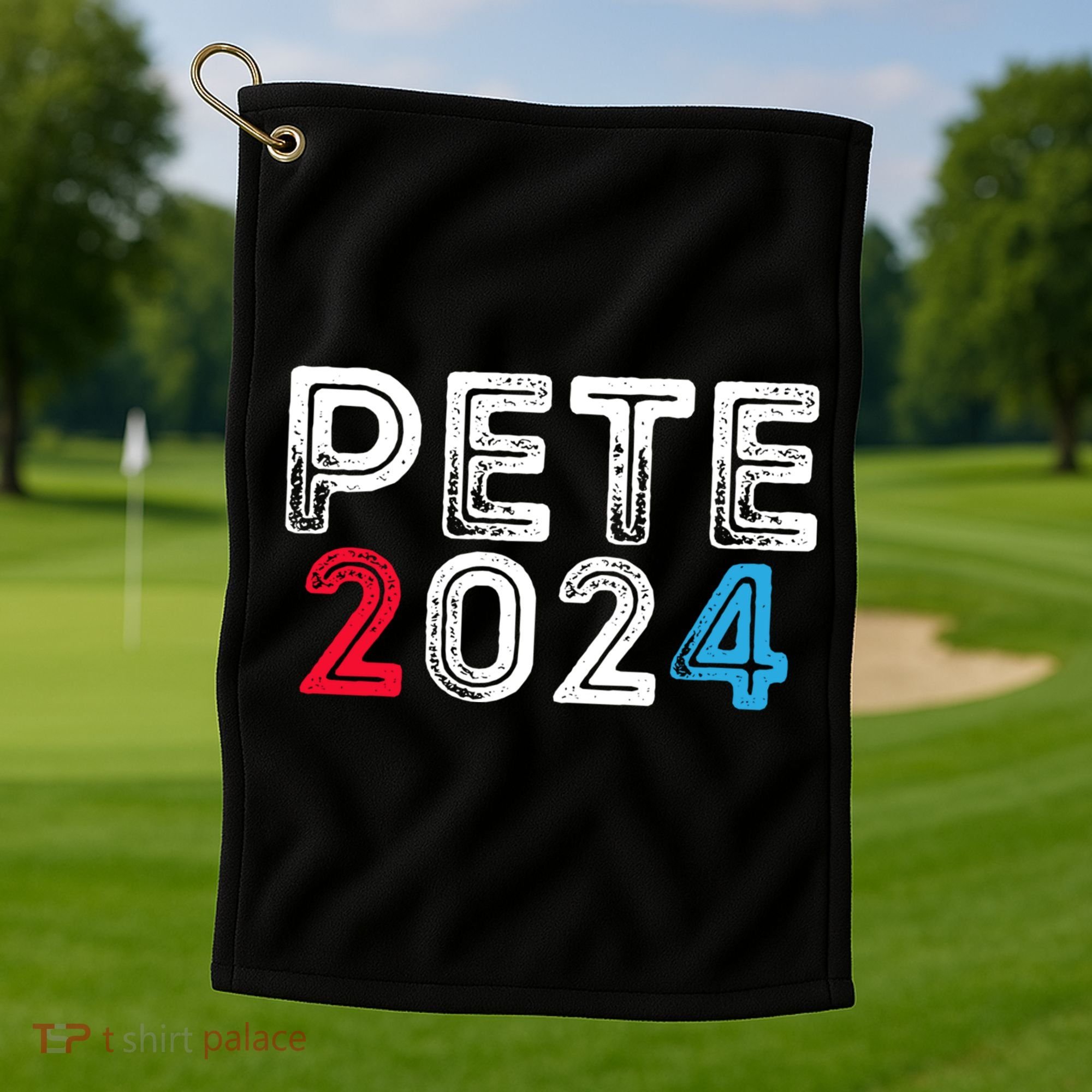 Pete 2024 Gift Pete For President Buttigieg Vote Gift Golf Towel
