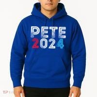 Pete 2024 Gift Pete For President Buttigieg Vote Gift Hoodie thumb 2