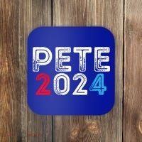Pete 2024 Gift Pete For President Buttigieg Vote Gift Coaster thumb 0