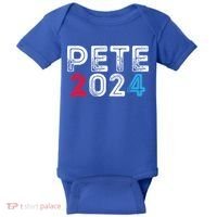 Pete 2024 Gift Pete For President Buttigieg Vote Gift Baby Bodysuit thumb 0