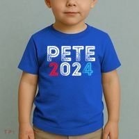 Pete 2024 Gift Pete For President Buttigieg Vote Gift Toddler T-Shirt thumb 2