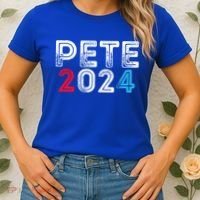 Pete 2024 Gift Pete For President Buttigieg Vote Gift Women's T-Shirt thumb 2